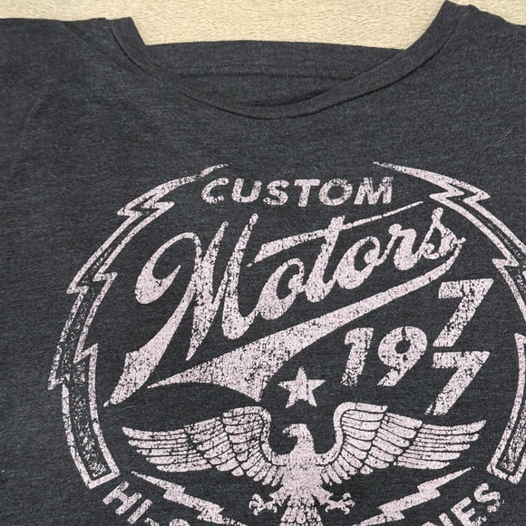 Helix Custom Motors Graphic T Shirt Mens XL Hi Speed Engines - Picture 2 of 6